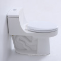 Aquacubic UPC Elegant Design Dual Top Flush System with Sink Washdown One Piece Toilet Certified Siphonic Ceramic Bathroom Hotel